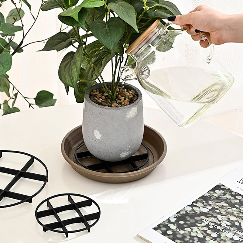 🌿🌹 Surhélève-Pot Protecteur de Racines – élève les jardiniers, favorise la circulation d’air, garde les sols propres – usage intérieur & extérieur. 🔥🏠