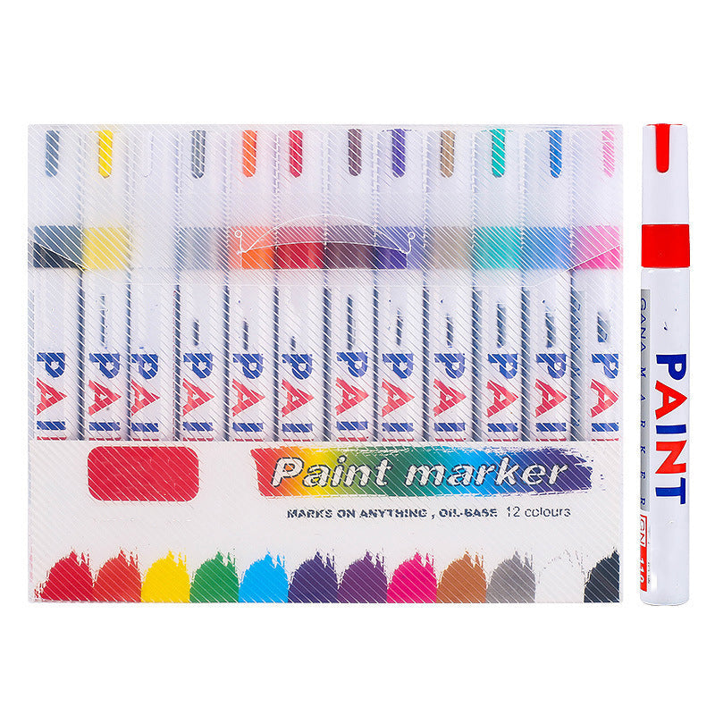 🚗✨ Feutre à peinture pour pneus à base d'huile : marquage imperméable, durable et personnalisé ! 🛡️