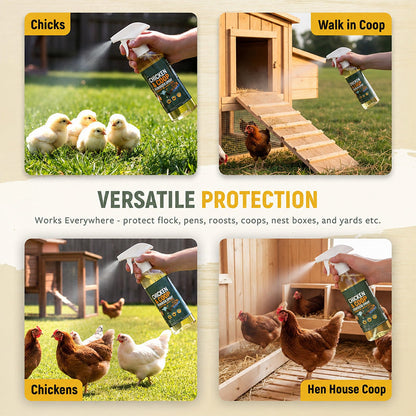 ⏳ DERNIER JOUR DE PROMOTION : 50 % DE RÉDUCTION ! 🔥 Spray nettoyant naturel pour poulaillers 🐔 Aide à éliminer la saleté, la crasse et les odeurs | Facile à utiliser et idéal pour les poulaillers