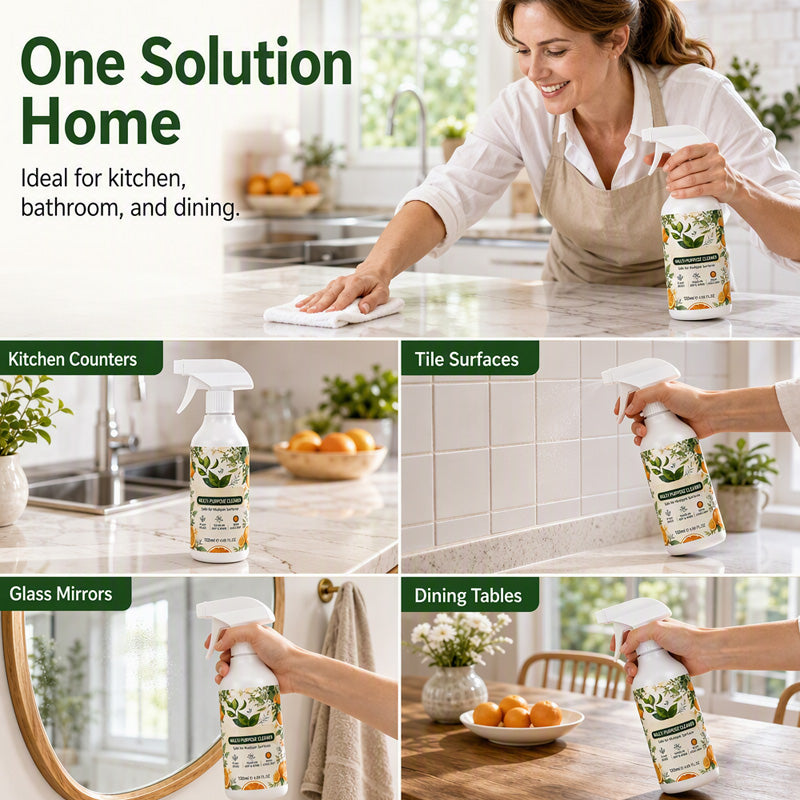 🧴🧽 Spray dégraissant ultra-puissant pour la cuisine – Un produit puissant pour éliminer la graisse et nettoyer votre maison