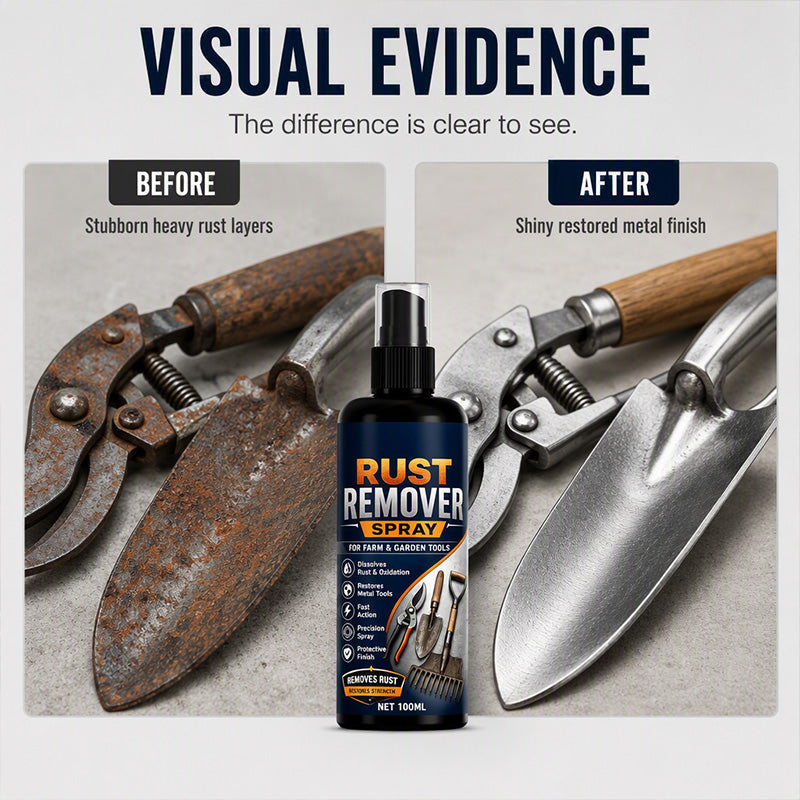 🔩⚡ 57 % DE RÉDUCTION ! C'est comme si vous remonteriez le temps pour vos outils ! Vaporisez, essuyez : la rouille disparaît en quelques secondes et un film protecteur invisible protège vos outils contre la rouille pendant des mois.