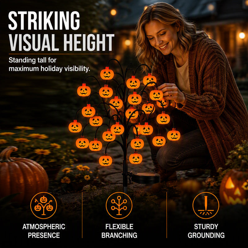 🥳 PROMOTION DU MOMENT 2026 🥳💞 PLUS DE 50 000 EXEMPLAIRES VENDUS ! 🎃🦇 50 % DE RÉDUCTION ! 👻 Guirlande lumineuse solaire étanche « citrouille d'Halloween »