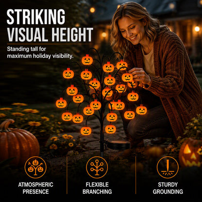 🥳 PROMOTION DU MOMENT 2026 🥳💞 PLUS DE 50 000 EXEMPLAIRES VENDUS ! 🎃🦇 50 % DE RÉDUCTION ! 👻 Guirlande lumineuse solaire étanche « citrouille d'Halloween »