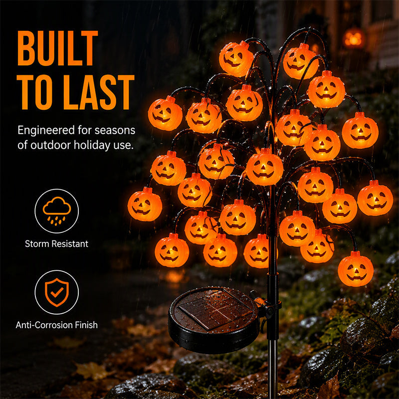 🥳 PROMOTION DU MOMENT 2026 🥳💞 PLUS DE 50 000 EXEMPLAIRES VENDUS ! 🎃🦇 50 % DE RÉDUCTION ! 👻 Guirlande lumineuse solaire étanche « citrouille d'Halloween »
