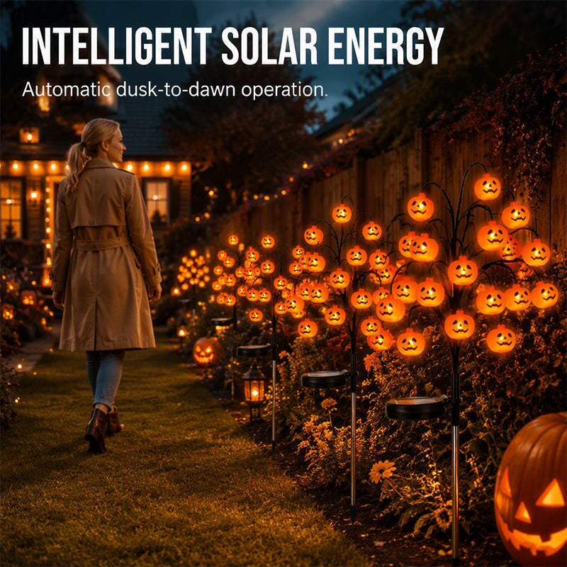 🥳 PROMOTION DU MOMENT 2026 🥳💞 PLUS DE 50 000 EXEMPLAIRES VENDUS ! 🎃🦇 50 % DE RÉDUCTION ! 👻 Guirlande lumineuse solaire étanche « citrouille d'Halloween »