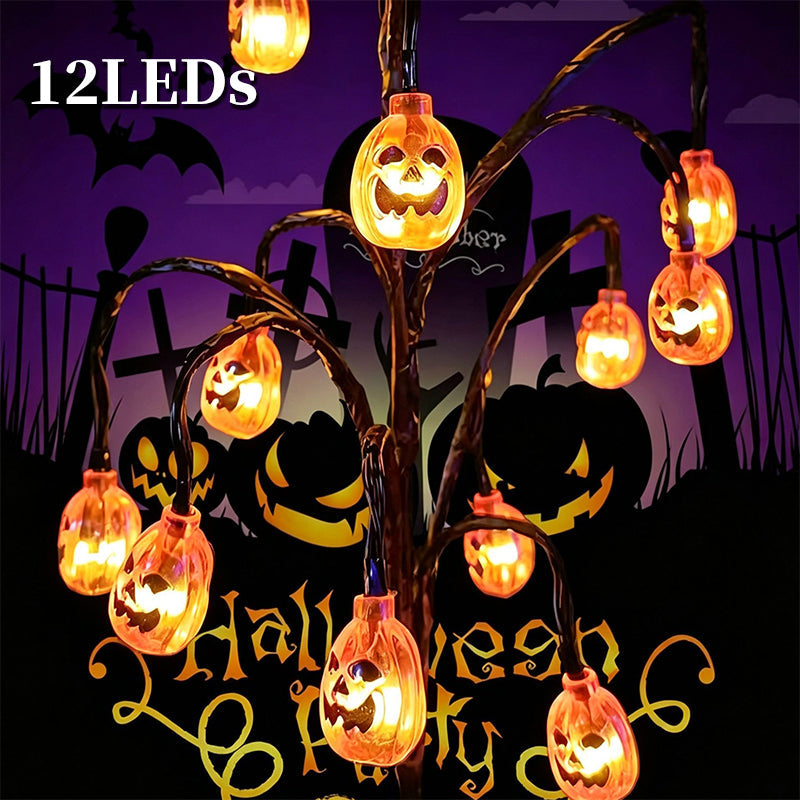 🥳 PROMOTION DU MOMENT 2026 🥳💞 PLUS DE 50 000 EXEMPLAIRES VENDUS ! 🎃🦇 50 % DE RÉDUCTION ! 👻 Guirlande lumineuse solaire étanche « citrouille d'Halloween »
