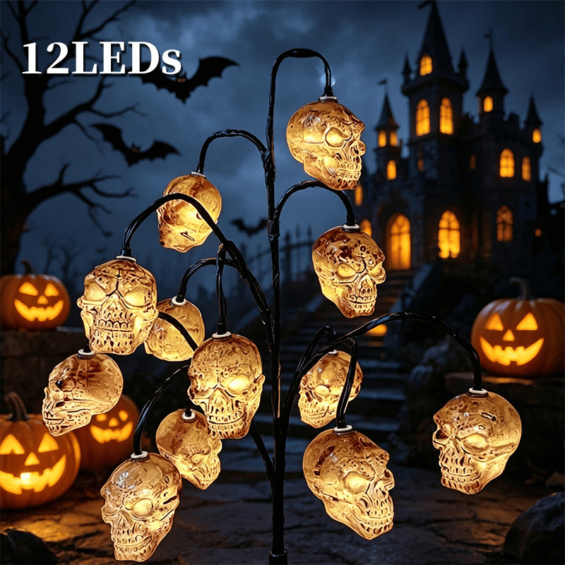 🥳 PROMOTION DU MOMENT 2026 🥳💞 PLUS DE 50 000 EXEMPLAIRES VENDUS ! 🎃🦇 50 % DE RÉDUCTION ! 👻 Guirlande lumineuse solaire étanche « citrouille d'Halloween »