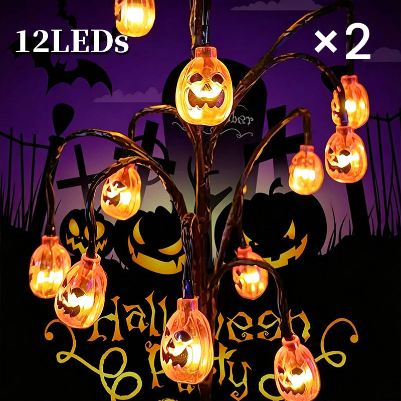 🥳 PROMOTION DU MOMENT 2026 🥳💞 PLUS DE 50 000 EXEMPLAIRES VENDUS ! 🎃🦇 50 % DE RÉDUCTION ! 👻 Guirlande lumineuse solaire étanche « citrouille d'Halloween »