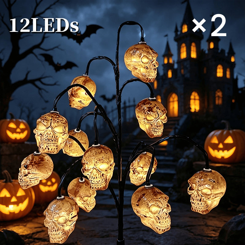 🥳 PROMOTION DU MOMENT 2026 🥳💞 PLUS DE 50 000 EXEMPLAIRES VENDUS ! 🎃🦇 50 % DE RÉDUCTION ! 👻 Guirlande lumineuse solaire étanche « citrouille d'Halloween »