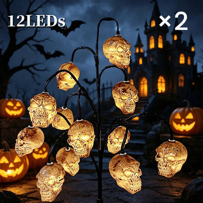 🥳 PROMOTION DU MOMENT 2026 🥳💞 PLUS DE 50 000 EXEMPLAIRES VENDUS ! 🎃🦇 50 % DE RÉDUCTION ! 👻 Guirlande lumineuse solaire étanche « citrouille d'Halloween »