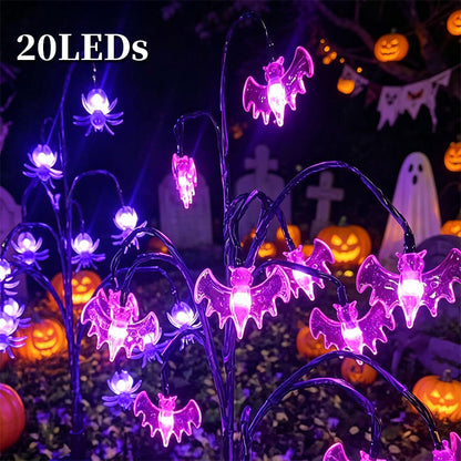 🥳 PROMOTION DU MOMENT 2026 🥳💞 PLUS DE 50 000 EXEMPLAIRES VENDUS ! 🎃🦇 50 % DE RÉDUCTION ! 👻 Guirlande lumineuse solaire étanche « citrouille d'Halloween »