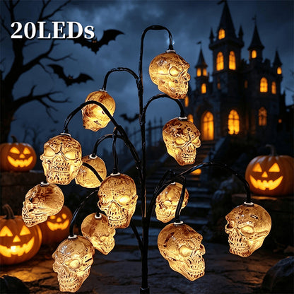 🥳 PROMOTION DU MOMENT 2026 🥳💞 PLUS DE 50 000 EXEMPLAIRES VENDUS ! 🎃🦇 50 % DE RÉDUCTION ! 👻 Guirlande lumineuse solaire étanche « citrouille d'Halloween »