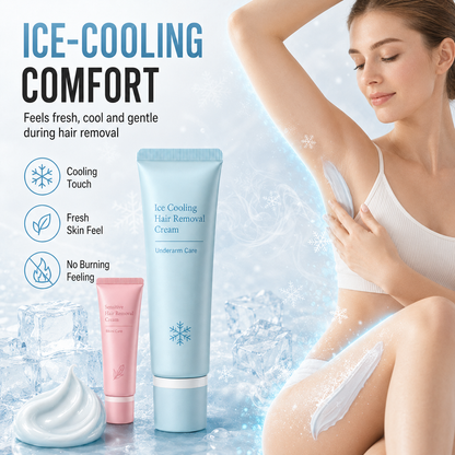 🥳COUP DE CŒUR 2026🥳 Crème dépilatoire – Enrichie en huiles de rose et de lavande, niacinamide éclaircissante – Inhibe la repousse, pour une peau douce et lisse plus longtemps ! 💖💨
