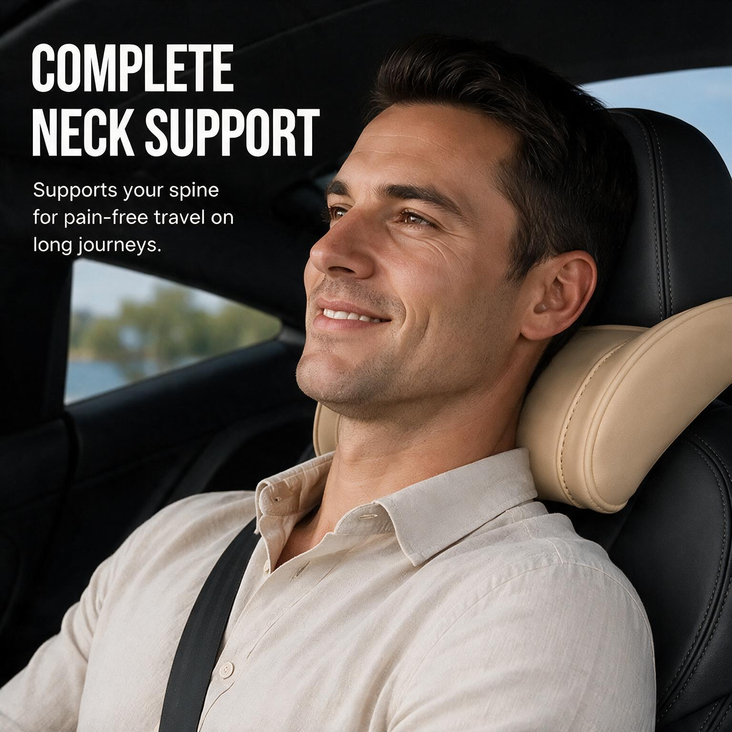📢📢50% DE RÉDUCTION !! ⏰Oreiller ergonomique en mousse à mémoire de forme pour appui-tête de voiture