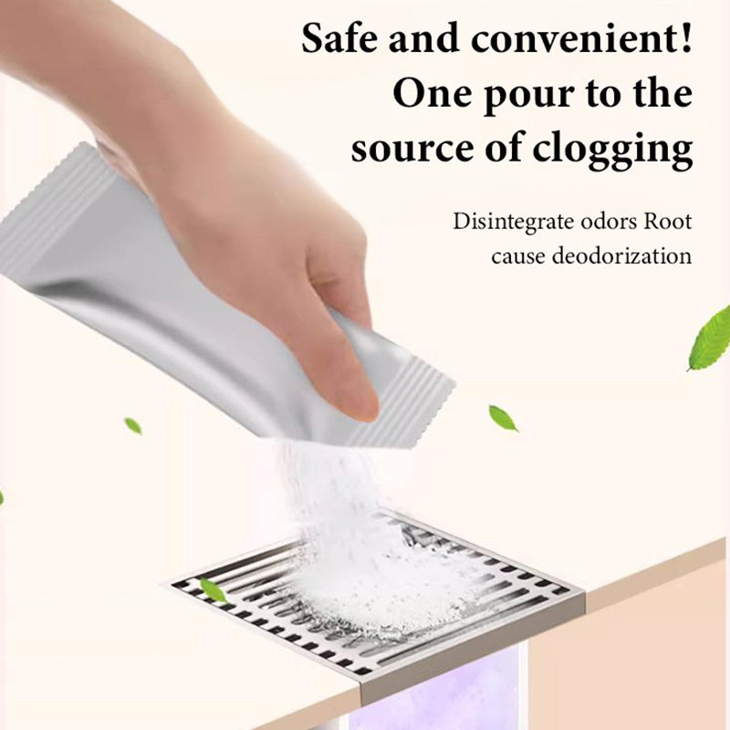 Poudre nettoyante déboucheuse puissante multi-usage contre les bouchons