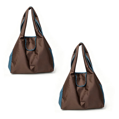 📢📢 50 % DE RÉDUCTION !! ⏰🛍️ Sac à provisions pliable et réutilisable – Spacieux, léger et lavable en machine ! 🛒💪