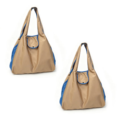 📢📢 50 % DE RÉDUCTION !! ⏰🛍️ Sac à provisions pliable et réutilisable – Spacieux, léger et lavable en machine ! 🛒💪