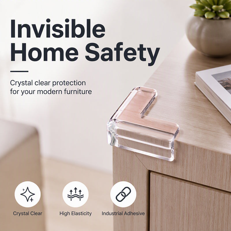 Protections d'angle transparentes et souples