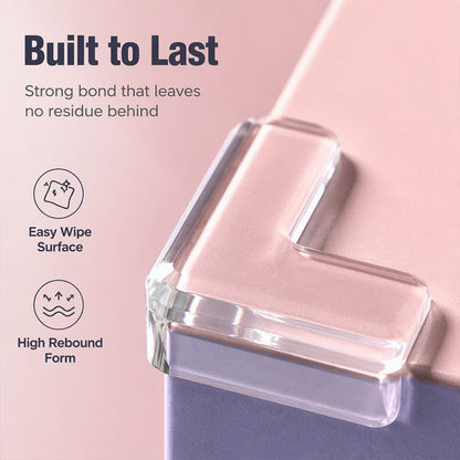Protections d'angle transparentes et souples