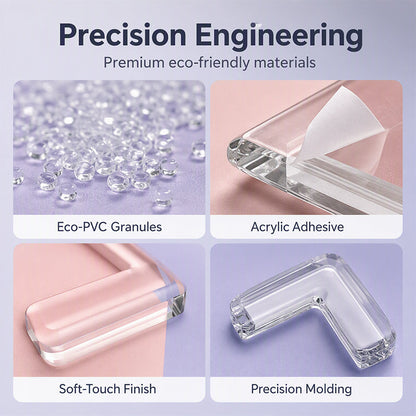 Protections d'angle transparentes et souples