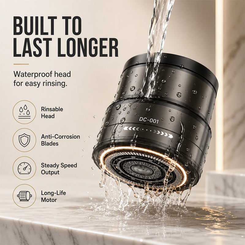 💥🛍️ -55% ! ✂️ Tondeuse Électrique 2-en-1 pour Crâne Rasé et Barbe – 30 Lames de Précision, Confort Flottant 360° & Affichage Digital.