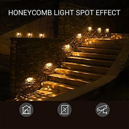 Luminaires solaires décoratifs et étanches pour clôtures, destinés à un usage extérieur