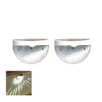 Luminaires solaires décoratifs et étanches pour clôtures, destinés à un usage extérieur