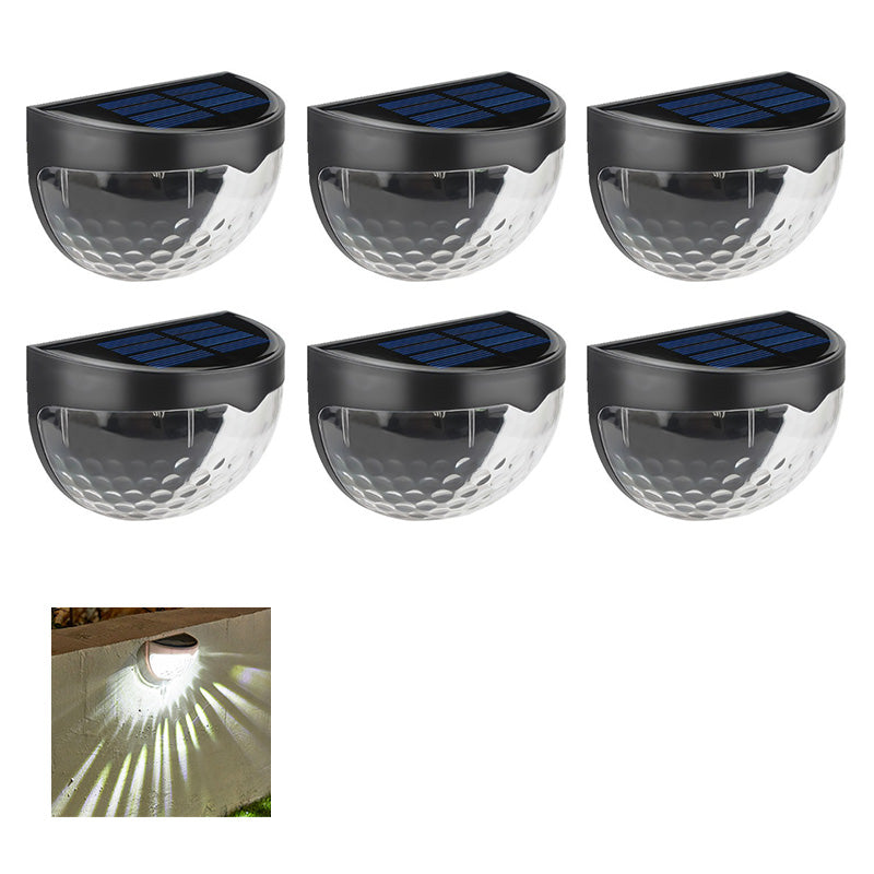 Luminaires solaires décoratifs et étanches pour clôtures, destinés à un usage extérieur