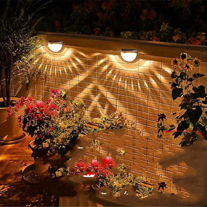 Luminaires solaires décoratifs et étanches pour clôtures, destinés à un usage extérieur