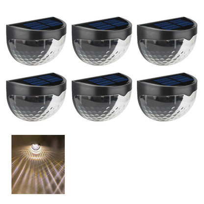 Luminaires solaires décoratifs et étanches pour clôtures, destinés à un usage extérieur