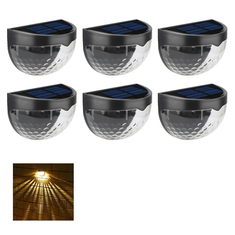 Luminaires solaires décoratifs et étanches pour clôtures, destinés à un usage extérieur
