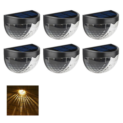 Luminaires solaires décoratifs et étanches pour clôtures, destinés à un usage extérieur