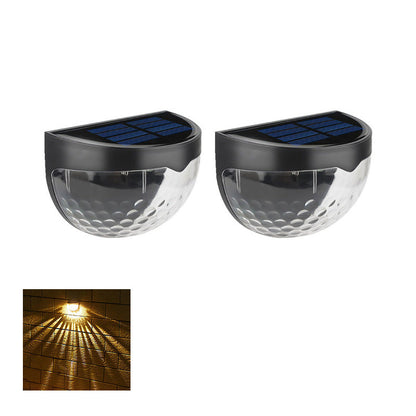 Luminaires solaires décoratifs et étanches pour clôtures, destinés à un usage extérieur