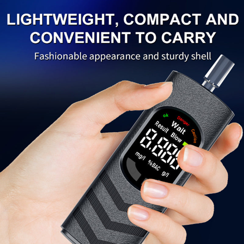 📢📢50 % DE RÉDUCTION !! ⏰🚔Alcootest rechargeable avec écran LCD et message vocal