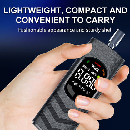 📢📢50 % DE RÉDUCTION !! ⏰🚔Alcootest rechargeable avec écran LCD et message vocal