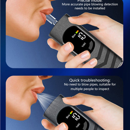 📢📢50 % DE RÉDUCTION !! ⏰🚔Alcootest rechargeable avec écran LCD et message vocal