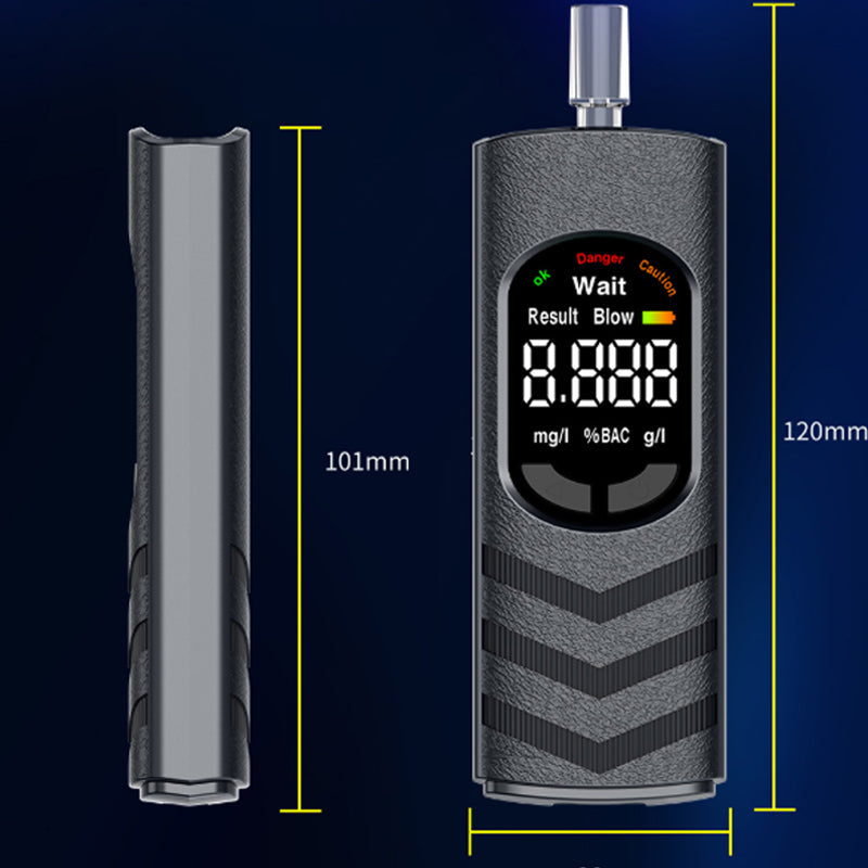 📢📢50 % DE RÉDUCTION !! ⏰🚔Alcootest rechargeable avec écran LCD et message vocal