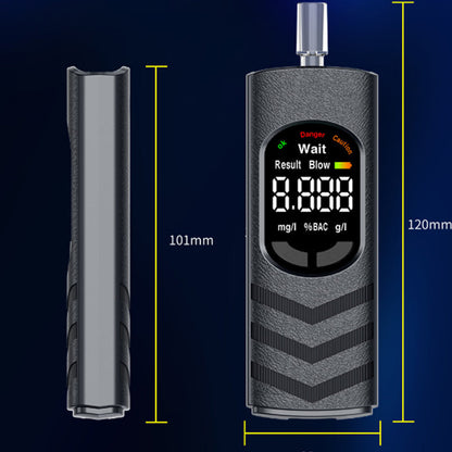 📢📢50 % DE RÉDUCTION !! ⏰🚔Alcootest rechargeable avec écran LCD et message vocal