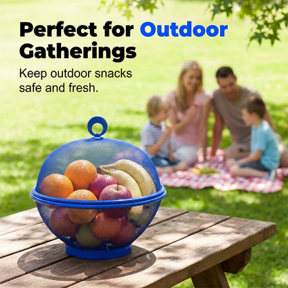 🧺 PROMO FLASH : 50% DE RÉDUCTION ! Corbeille à Fruits avec Couvercle en Filet Aéré – Égouttoir Intégré & Poignée Ergonomique for une Fraîcheur Durable et une Protection contre les Insectes 🍎✨