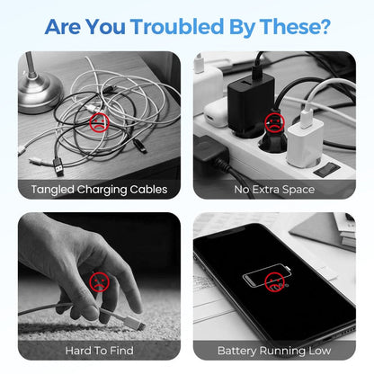 🔋 Support de recharge magnétique pliable 3-en-1 pour vos appareils du quotidien