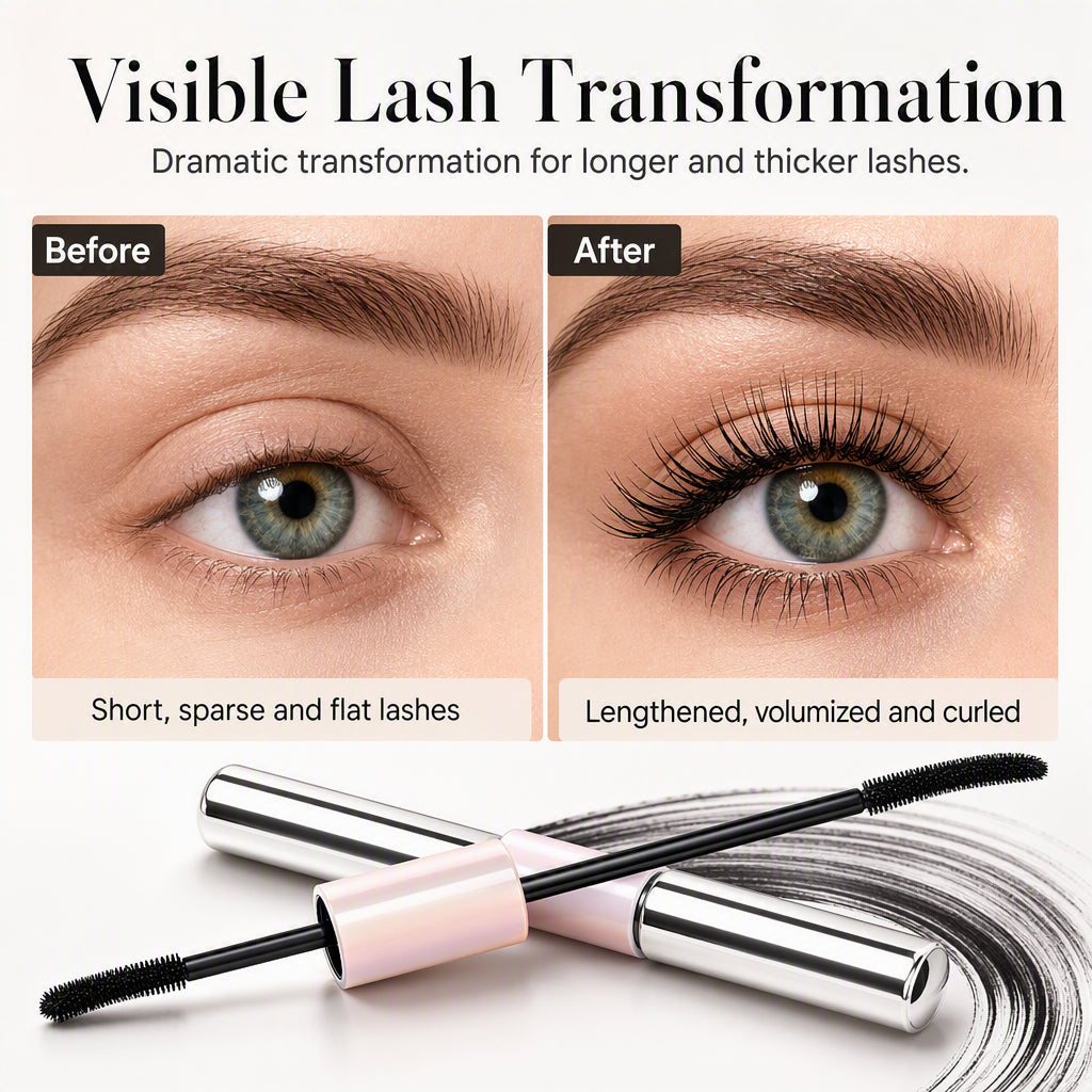 ✨ Mascara Volumizzante Waterproof Doppia Estremità