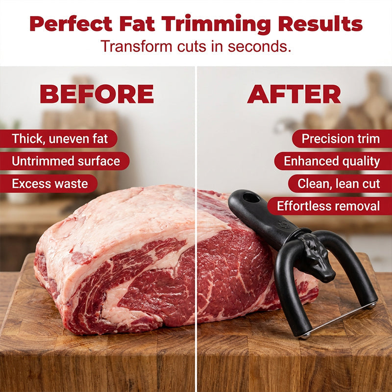 🍖 50% DE RÉDUCTION! 🔪 Appareil portatif pour dégraisser la viande – Précis, sûr & facile à utiliser – Idéal pour une préparation saine en cuisine 🧽