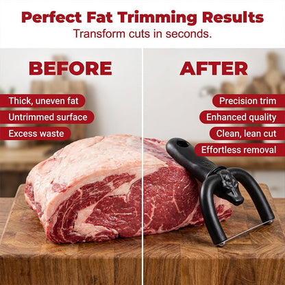 🍖 50% DE RÉDUCTION! 🔪 Appareil portatif pour dégraisser la viande – Précis, sûr & facile à utiliser – Idéal pour une préparation saine en cuisine 🧽