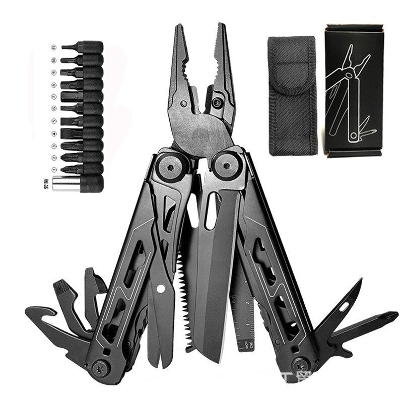 🛠️ PROMO LIMITÉE 50% DE RÉDUCTION ! ✨ Pince Multifonction Pliable Portable avec Pochette – Robuste, Compacte, Polyvalente ⛺