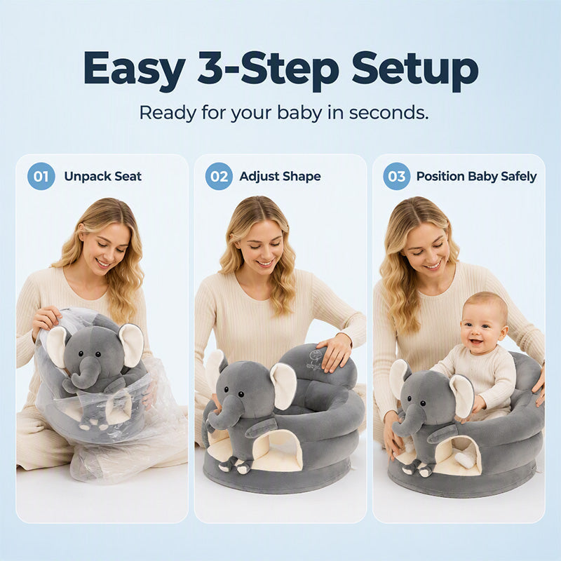 ⏳50% DE RÉDUCTION !⏰Canapé de soutien pour bébé avec motifs de dessins animés👼🛋️