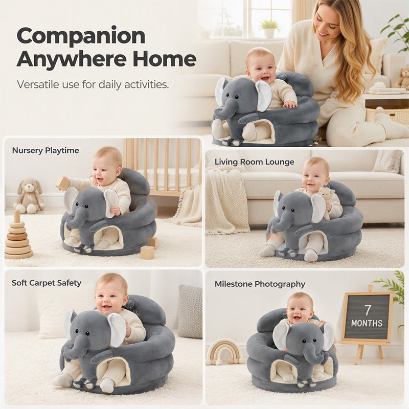⏳50% DE RÉDUCTION !⏰Canapé de soutien pour bébé avec motifs de dessins animés👼🛋️