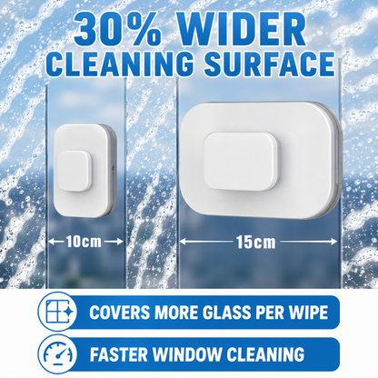 Nettoyeur de vitres magnétique double face