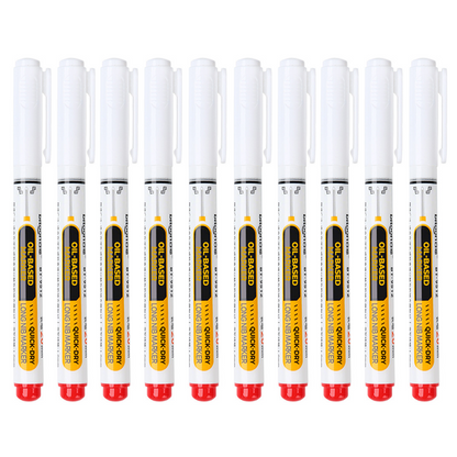🔥‑50% PROMO FLASH✒️ Marqueur industriel pointe extra‑longue 20 mm, encre huile indélébile sans bouchon, multi‑surfaces atelier ✨🛠️