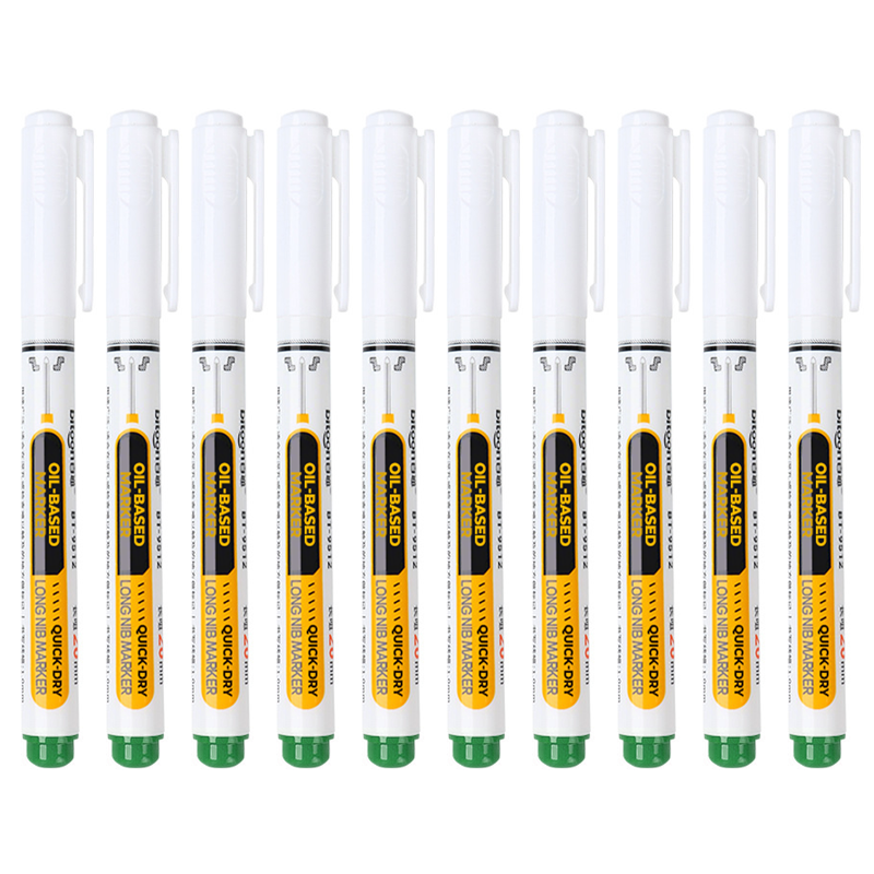 🔥‑50% PROMO FLASH✒️ Marqueur industriel pointe extra‑longue 20 mm, encre huile indélébile sans bouchon, multi‑surfaces atelier ✨🛠️