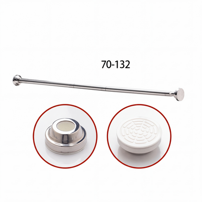 🔧 50 % DE RÉDUCTION EN CE MOMENT ! 📏 Tringle réglable sans perçage – Montage sans outils, fixation solide et polyvalente – Crée instantanément un espace de rangement partout et à tout moment 🏠